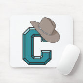 C ist für Cowboy Mousepad (Mit Mouse)
