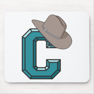 C ist für Cowboy Mousepad