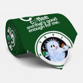 C ist für Kaffee(weiß) Krawatte (Gerollt)