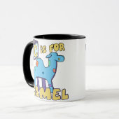 C ist für Kamel-Tasse Tasse (Vorderseite Links)