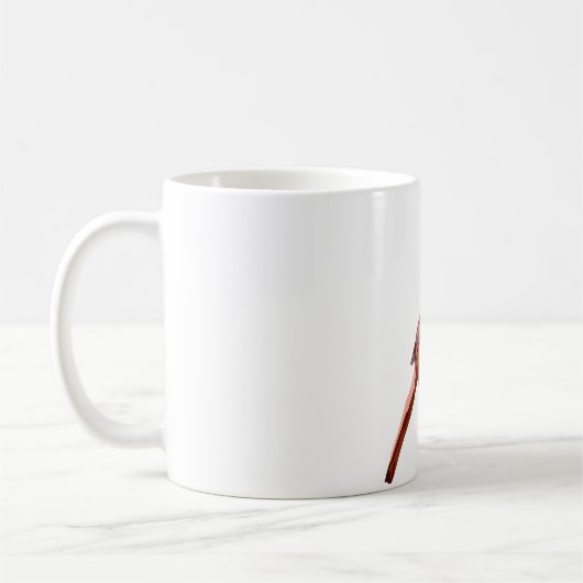 C ist für Kardinal Bird Kaffeetasse (Links)