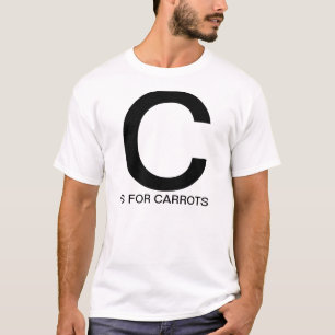 C ist für Karotten T-Shirt