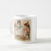 C ist für Katze Kaffeetasse (Vorderseite Links)