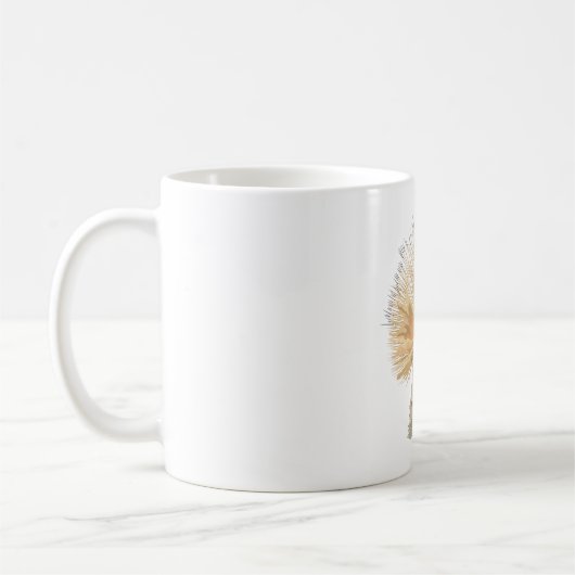 C ist für Kronenkrane Kaffeetasse (Links)