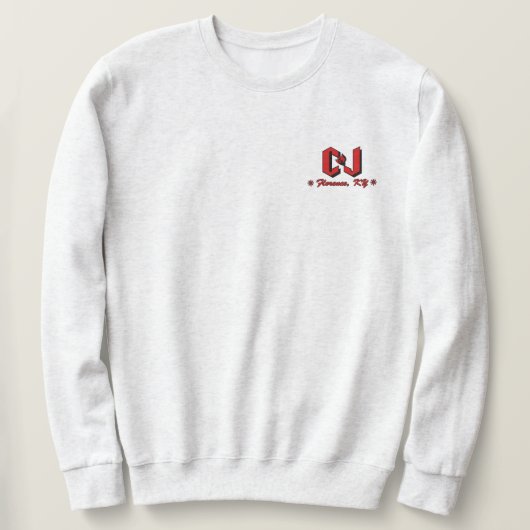 C & J Crewneck Sweatshirt (Design vorne)