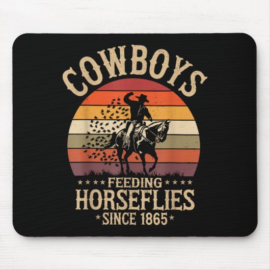C.j.'s Cowboy Rodeo Outfit For Men - Funny Western Mousepad (Vorne)