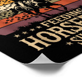 C.j.'s Cowboy Rodeo Outfit For Men - Funny Western Poster (Ecke)