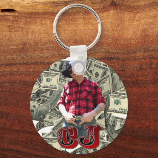 C.J. Schlüsselkette Schlüsselanhänger (Vorderseite)
