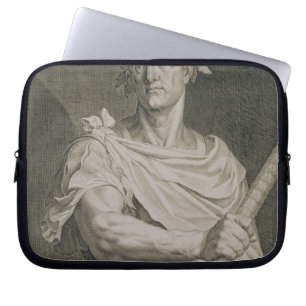 C. Julius Cäsar (100-44 BC) Kaiser von Rom engra Laptopschutzhülle