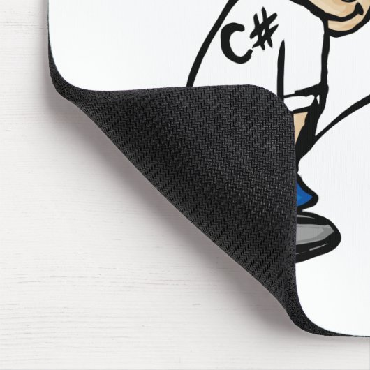 C#-Kid (Farbe) Mousepad (Ecke)