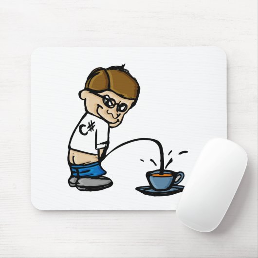 C#-Kid (Farbe) Mousepad (Mit Mouse)