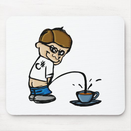 C#-Kid (Farbe) Mousepad (Vorne)