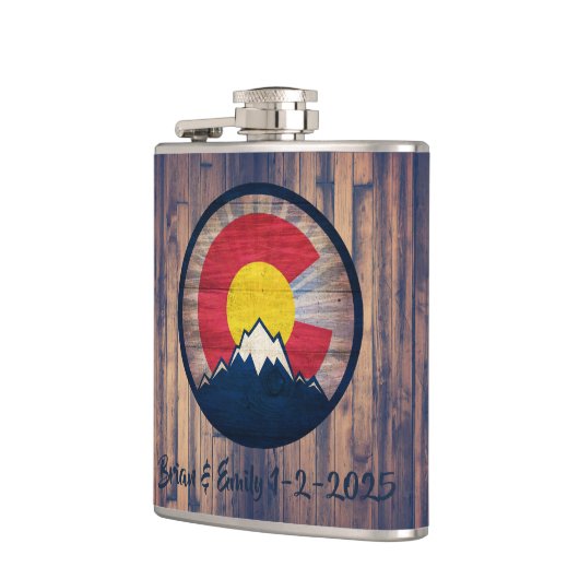 C-Kolben Flachmann (Links)