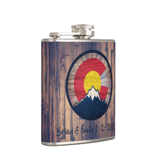 C-Kolben Flachmann (Rechts)