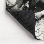 C., Königin 1880 Victoria von England Mousepad (Ecke)