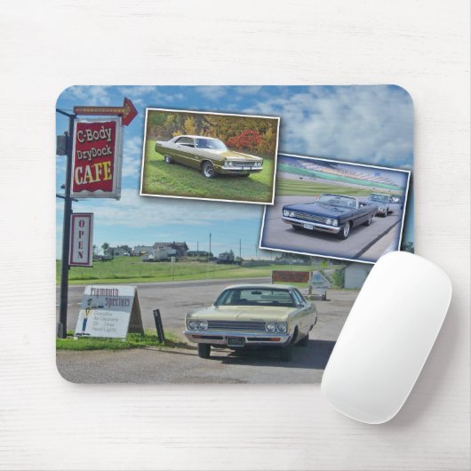 C-Körper Café Mousepad (Mit Mouse)