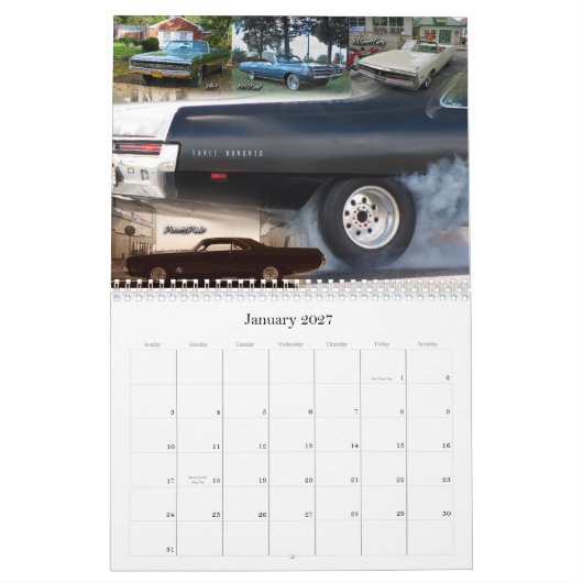C-Körper Mopar Kalender 2013 (Jan 2027)