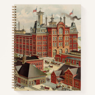 C.L. Centlivre Brauerei Fabrikgebäude. Notizblock