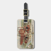 C.L. Centlivre Brewing Company Factory Gebäude. Gepäckanhänger (Vorderseite vertikal)