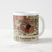 C.L. Centlivre Brewing Company Factory Gebäude. Jumbo-Tasse (Vorderseite Rechts)