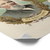 C.L. Centlivre Brewing Company Factory Gebäude. Poster (Ecke)