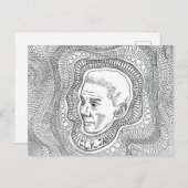 C.L.R. James Postcard Postkarte (Vorne/Hinten)