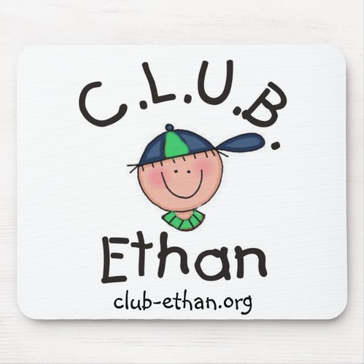 C.L.U.B. Ethan Mausunterlage Mousepad (Vorne)