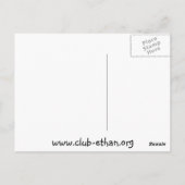 C.L.U.B. Ethan Post Card Postkarte (Rückseite)