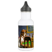 C.M. Coolidge Dogs Pets Edelstahlflasche (Links)