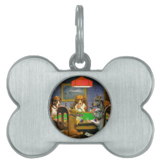 C.M. Coolidge Dogs Pets Poker-Karten-Spaß-Schicksa Tiermarke