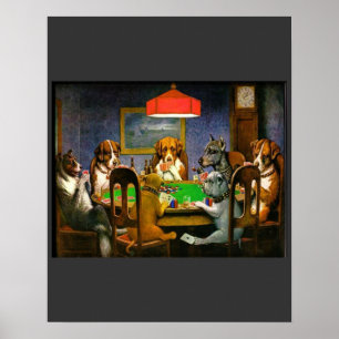 C.M. Coolidge Dogs Pets Poster