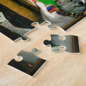 C. M. Coolidge Hogs Pets Poker Cards Spaß Destinat Puzzle (Seite)