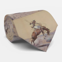 C M Russell A Bad One Western Bronc Rider