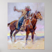 C.M. Russell Western Cowboy Poster (Vorne)