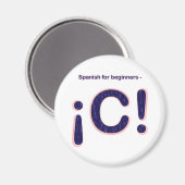 ¡C! MAGNET (Vorderseite/Rückseite)