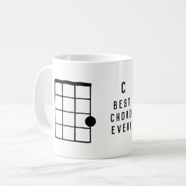 C Major Best Chord Ever Ukulele Kaffeetasse
