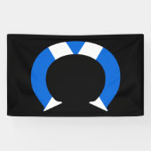 C Monogram überlagert auf schottischer Flagge (v) Banner (Horizontal)