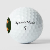 C Monogramm überlagert auf irischer Flagge tmtp5 g Golfball (Logo)