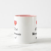 C.N.A. Wir schätzen Sie Zweifarbige Tasse (Mittel)