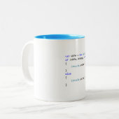 C# .NET Software-Programmierer-Kaffee/Tee-Tasse Zweifarbige Tasse (Vorderseite Links)