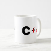 C, nicht C++ Kaffeetasse (VorderseiteRechts)