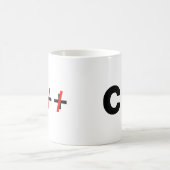 C, nicht C++ Kaffeetasse (Mittel)