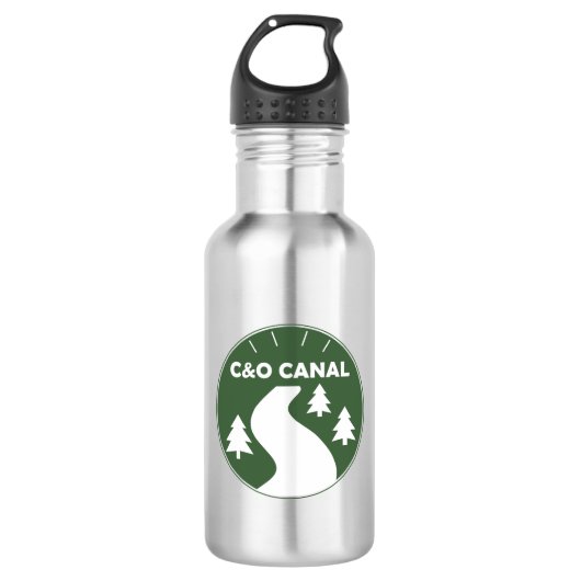 C&O Canal Towpath Edelstahlflasche (Vorderseite)