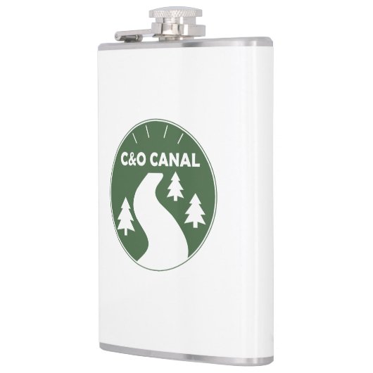 C&O Canal Towpath Flachmann (Links)