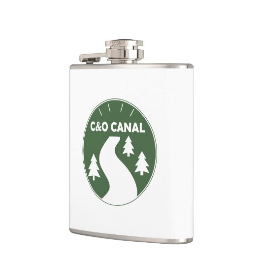 C&O Canal Towpath Flachmann (Links)