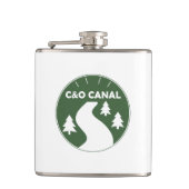 C&O Canal Towpath Flachmann (Vorderseite)