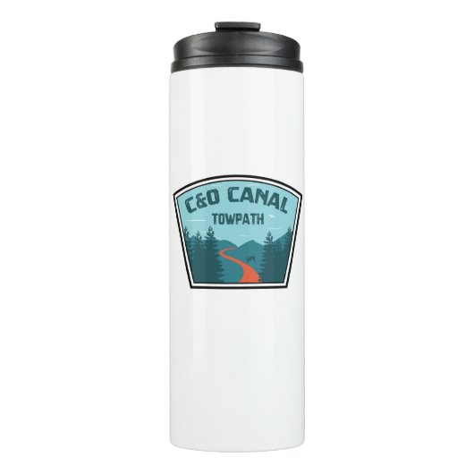 C&O Canal Towpath Thermosbecher (Vorderseite)