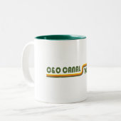 C&O Canal Towpath Zweifarbige Tasse (Vorderseite Links)