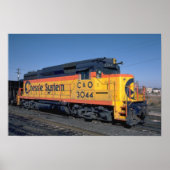 C&O EMD GP-30 POSTER (Vorne)