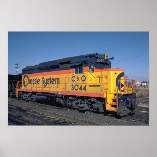 C&O EMD GP-30 POSTER (Vorne)